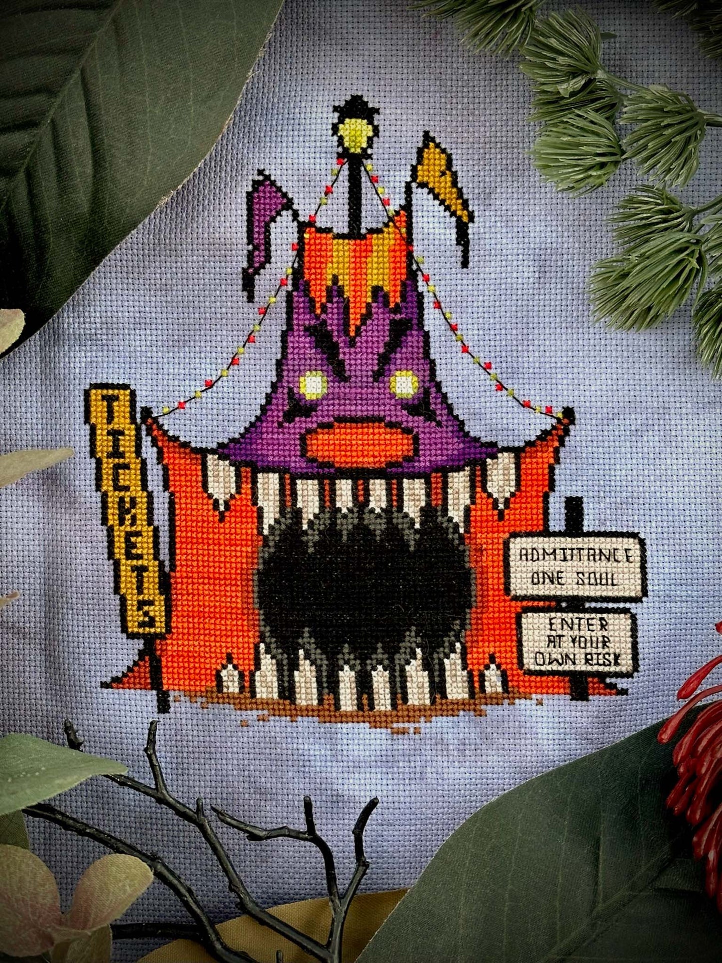 Cirque de la Mort - PDF Cross Stitch Pattern