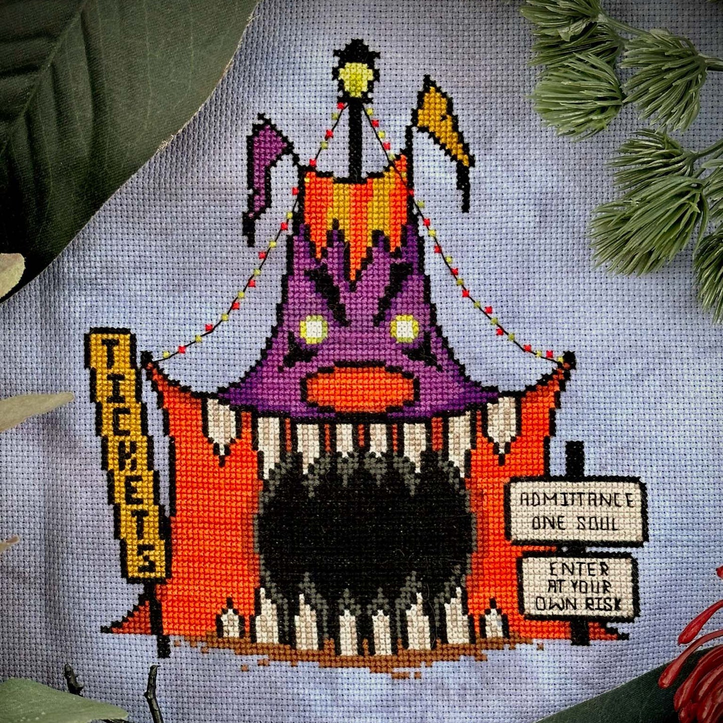 Cirque de la Mort - PDF Cross Stitch Pattern