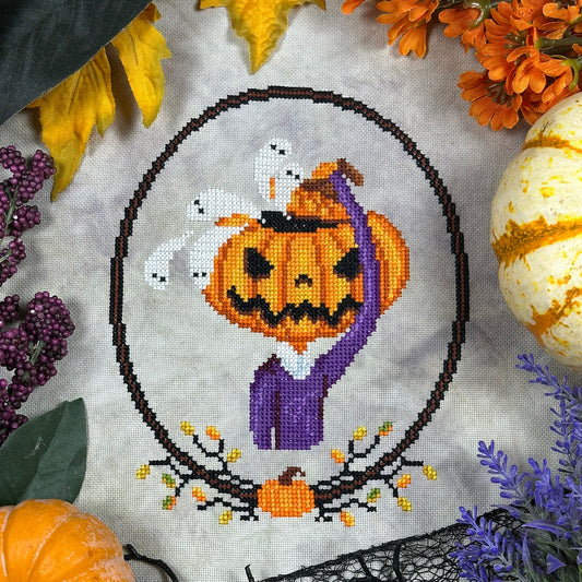 Let the Ghosts Out - PDF Cross Stitch Pattern