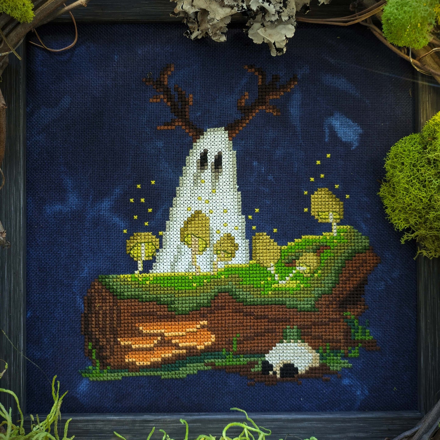 Ghostly Guardian - PDF Cross Stitch Pattern