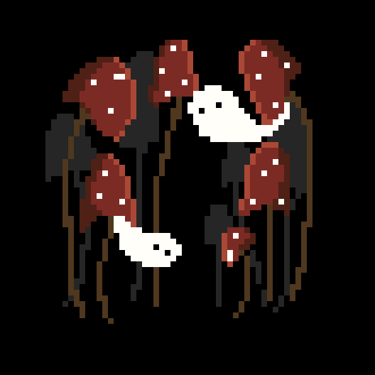 Fungi Forest - PDF Cross Stitch Pattern