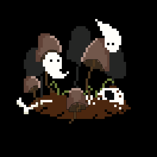 Fungal Corpse - PDF Cross Stitch Pattern
