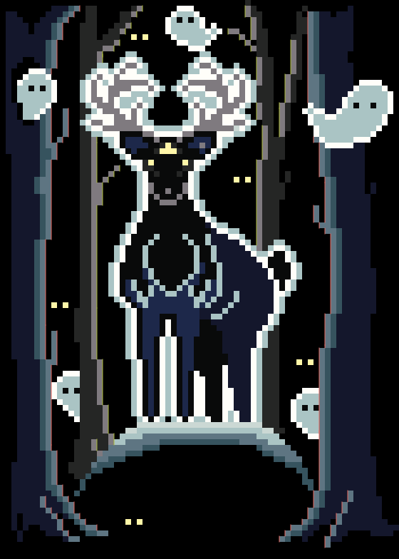 Wild Hunt Rectangle 5"x7" - PDF Cross Stitch Pattern