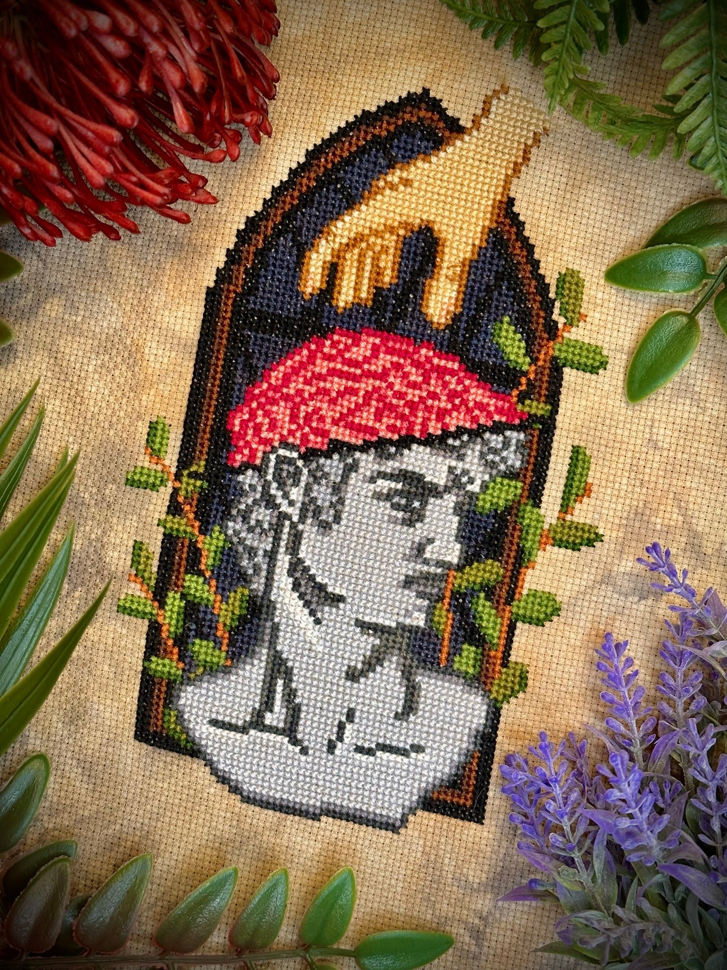 Reaching for Knowledge - PDF Cross Stitch Pattern