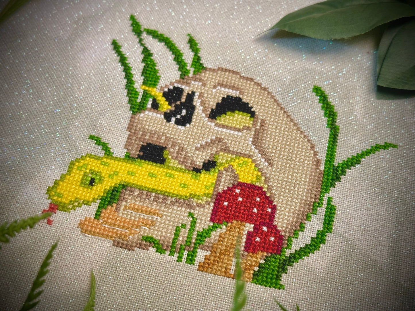 Reclamation Snake and Skull - PDF Cross Stitch Pattern