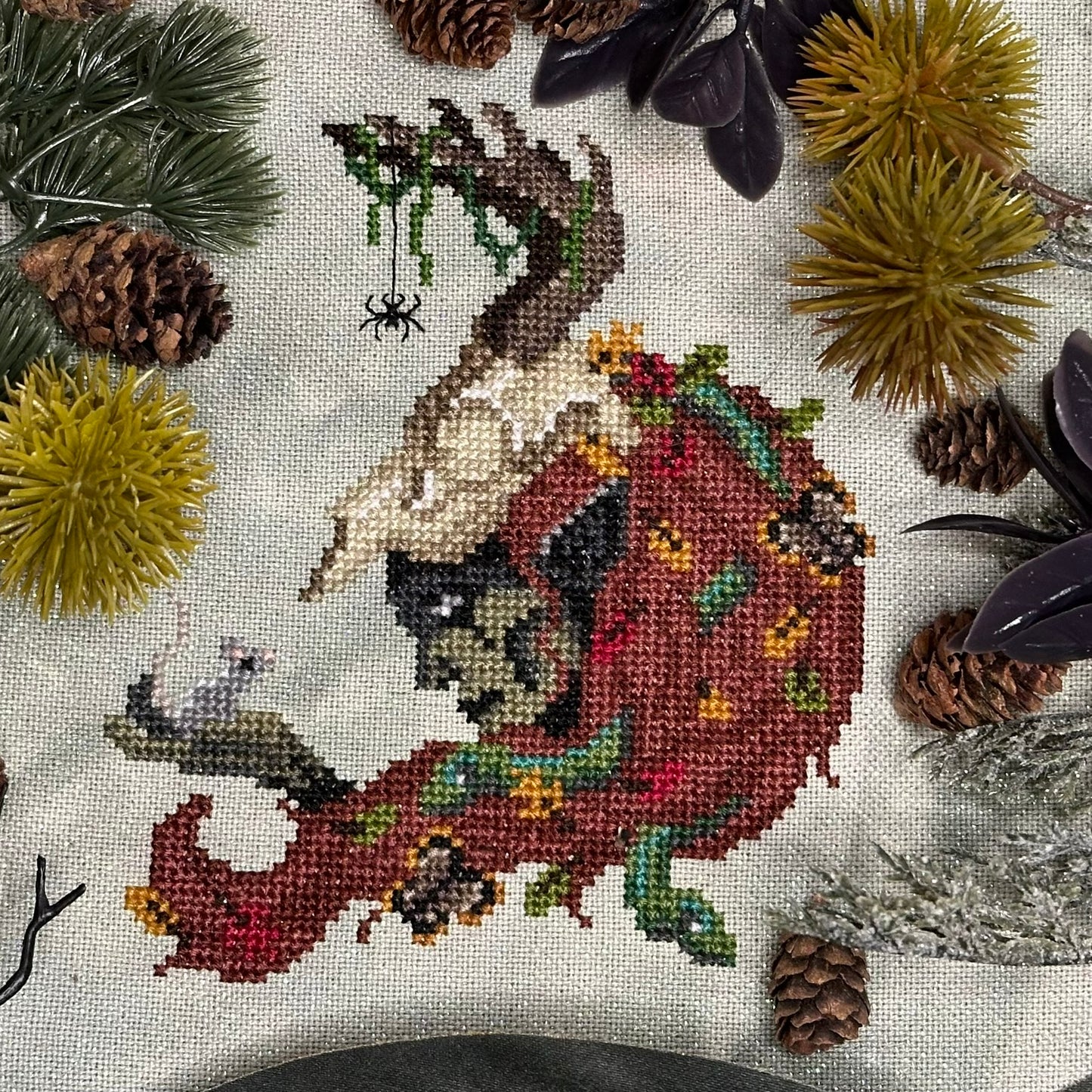 Darkwood Diety - PDF Cross Stitch Pattern