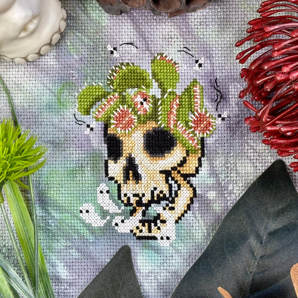 Botanical Brainfeast - PDF Cross Stitch Pattern