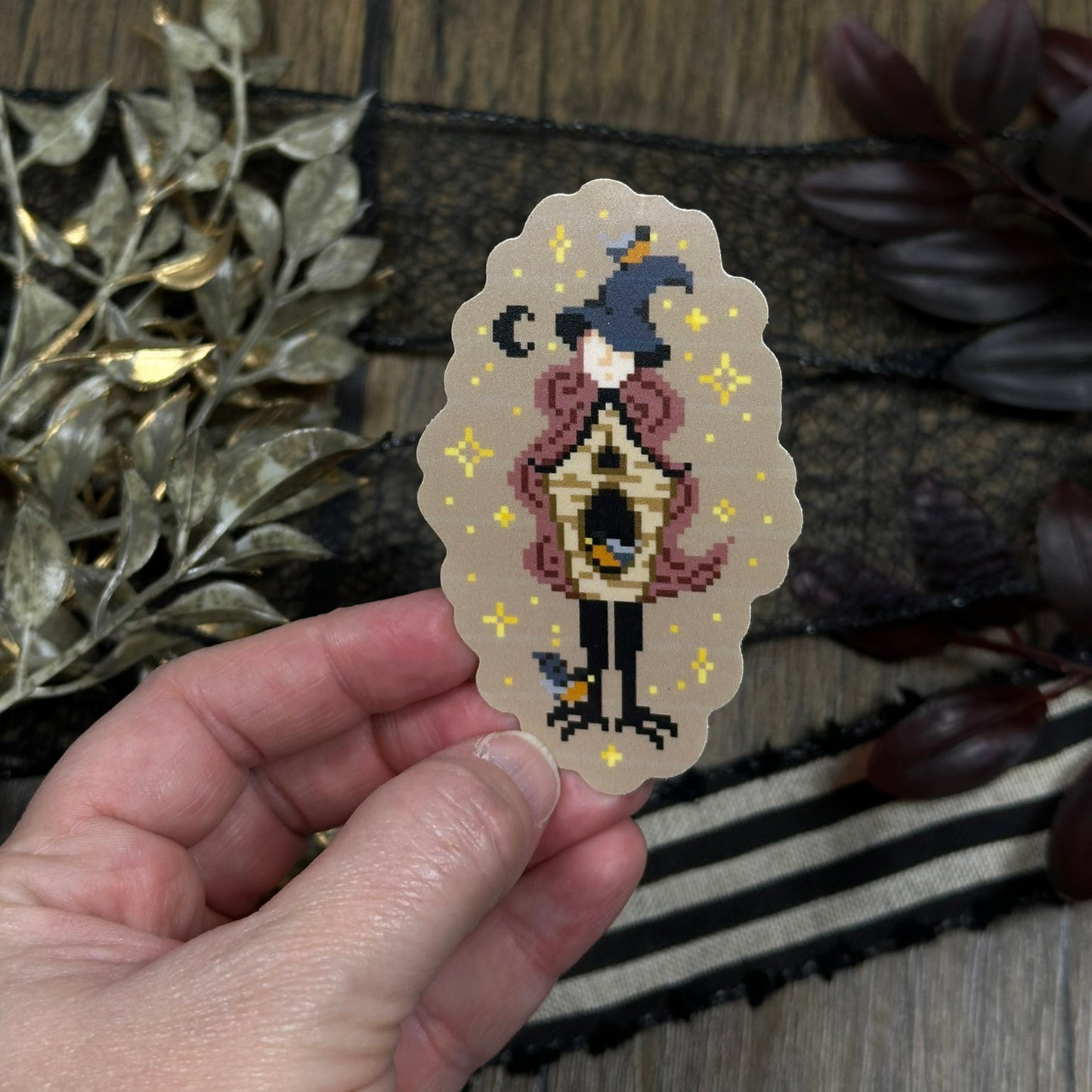 Mini Birdwitch Sticker