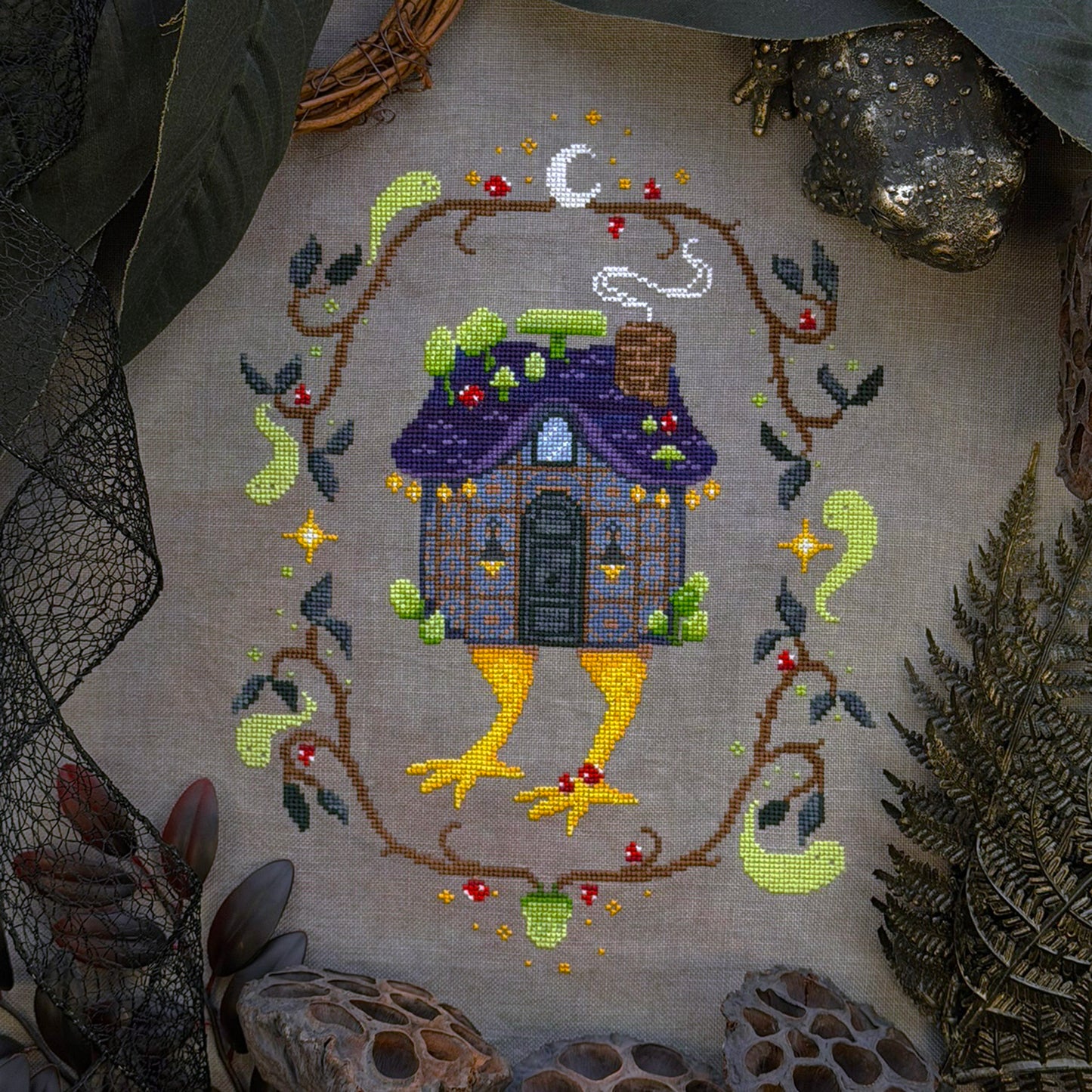 Mushroom Cottage Yaga- PDF <<PRE-ORDER>>