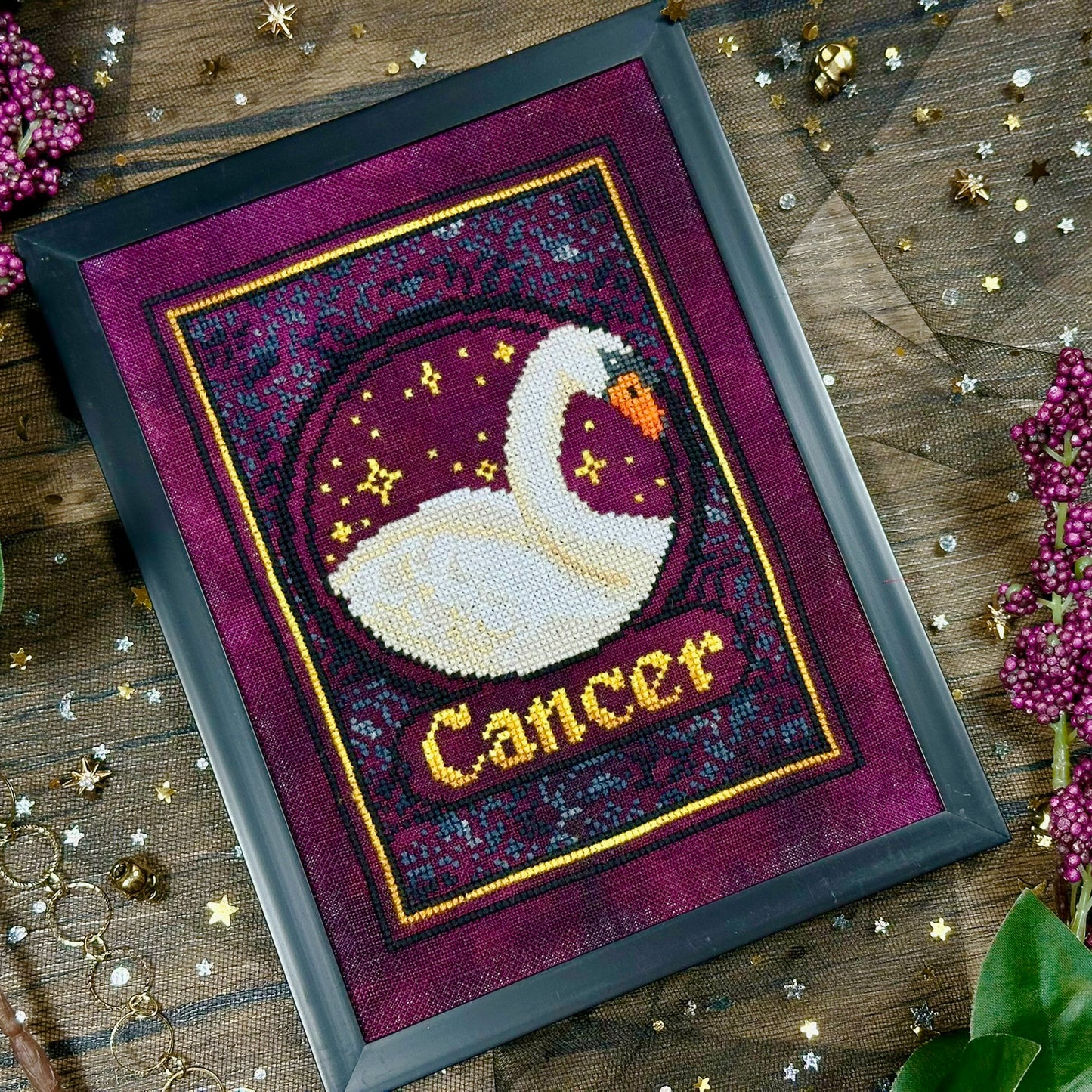 Zodiac Cancer Paper Printed Pattern