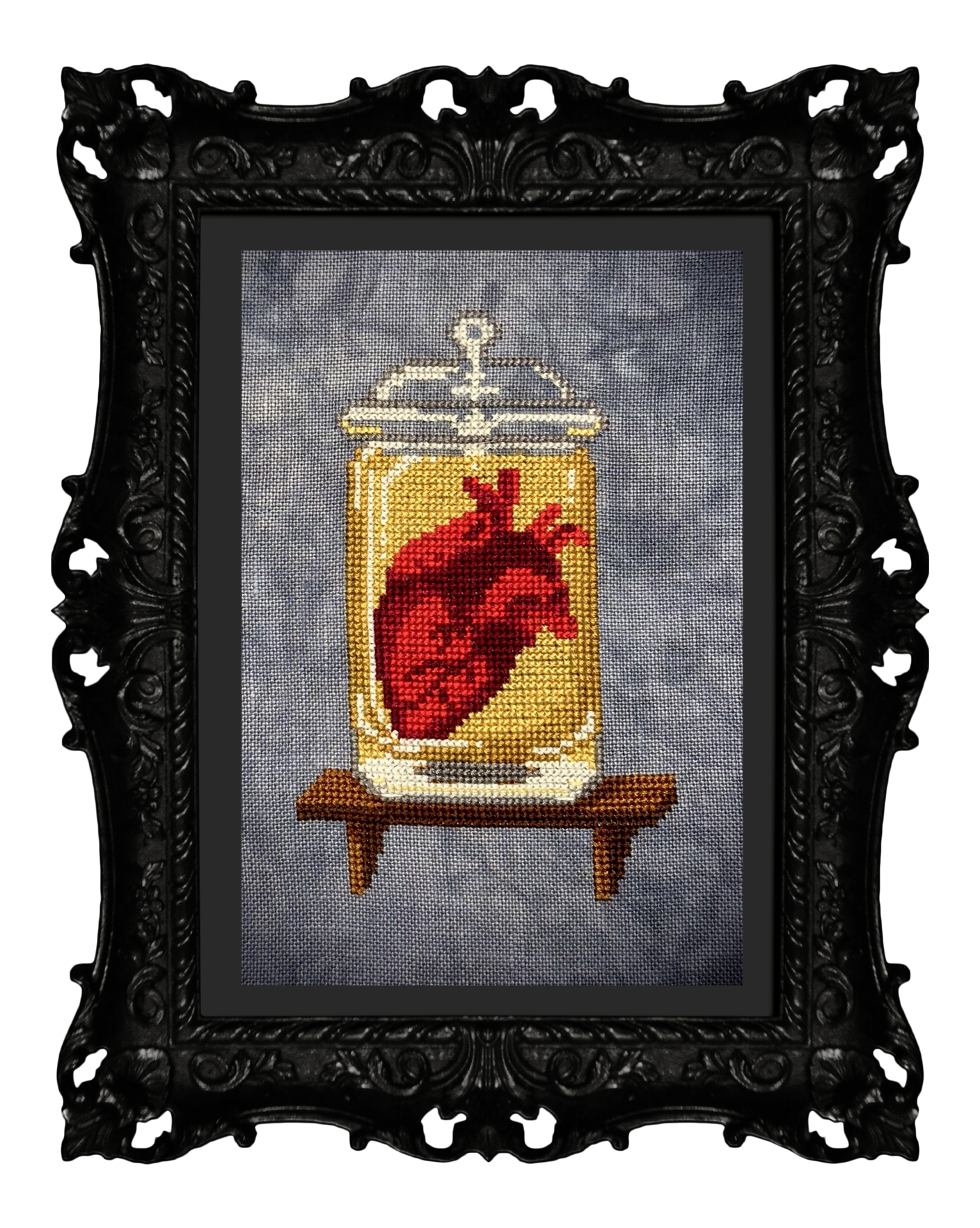 Heart in a Jar - PDF Cross Stitch Pattern