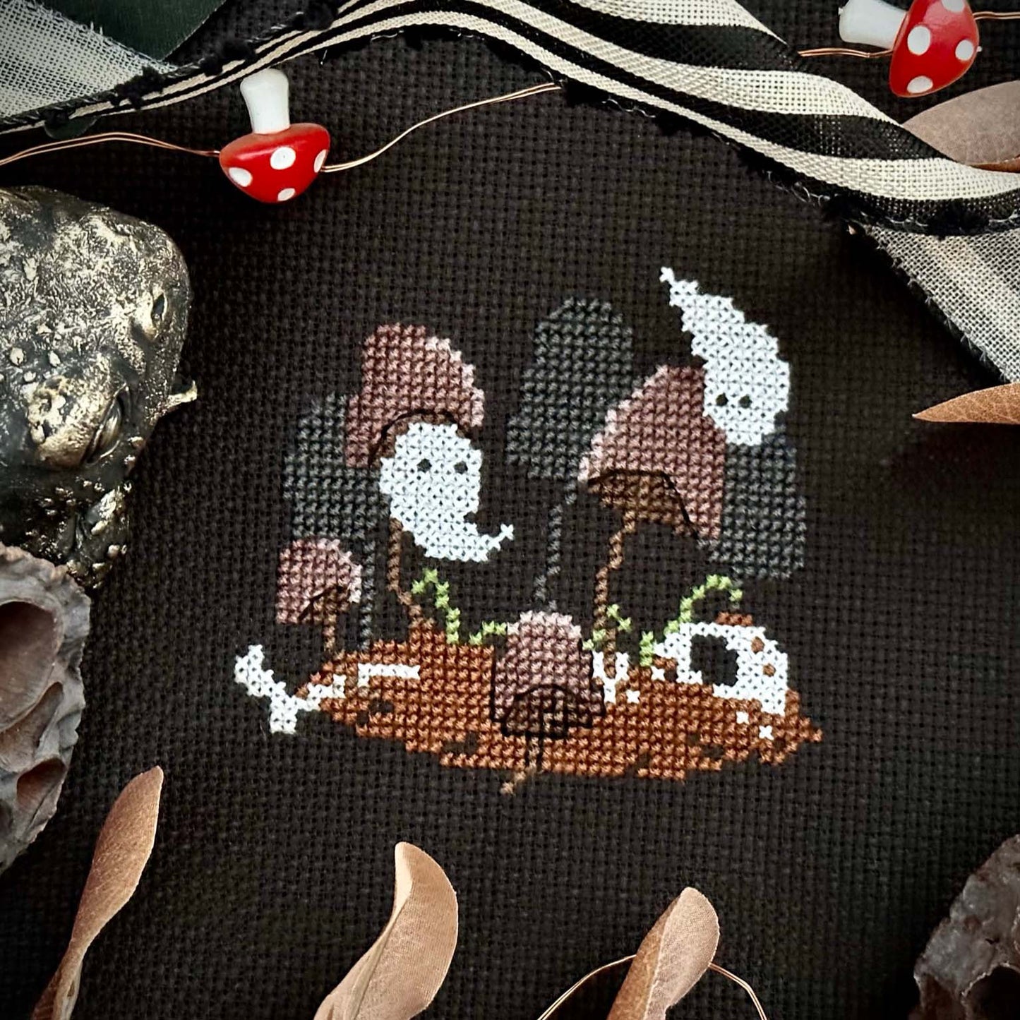 Fungi Trilogy BUNDLE - PDF Cross Stitch Pattern
