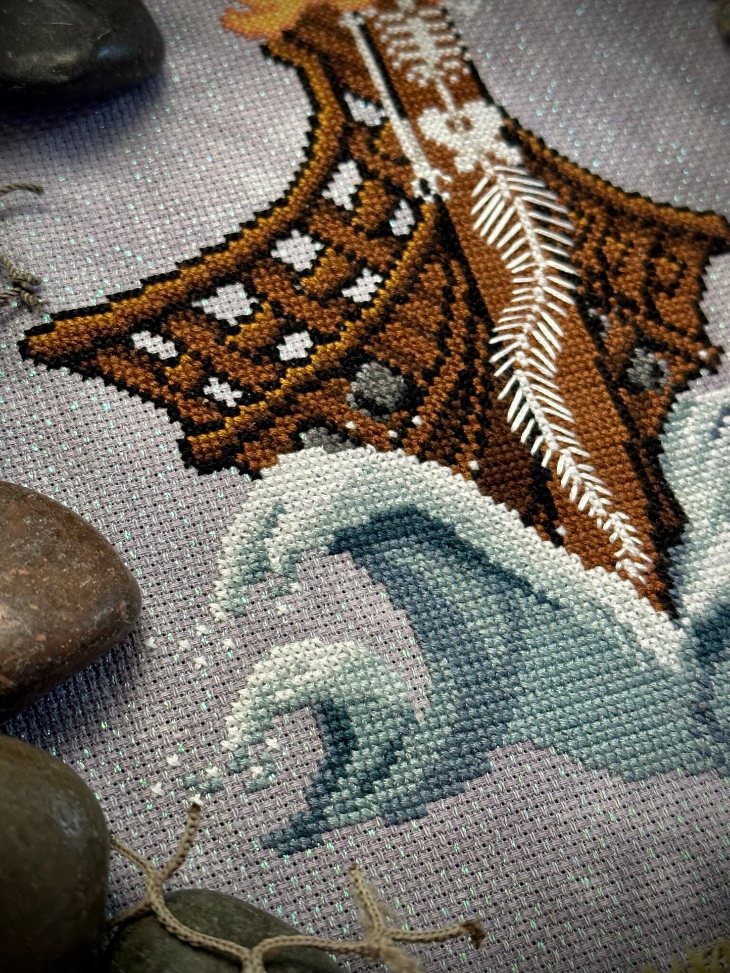 Defender of the Seas - PDF Cross Stitch Pattern