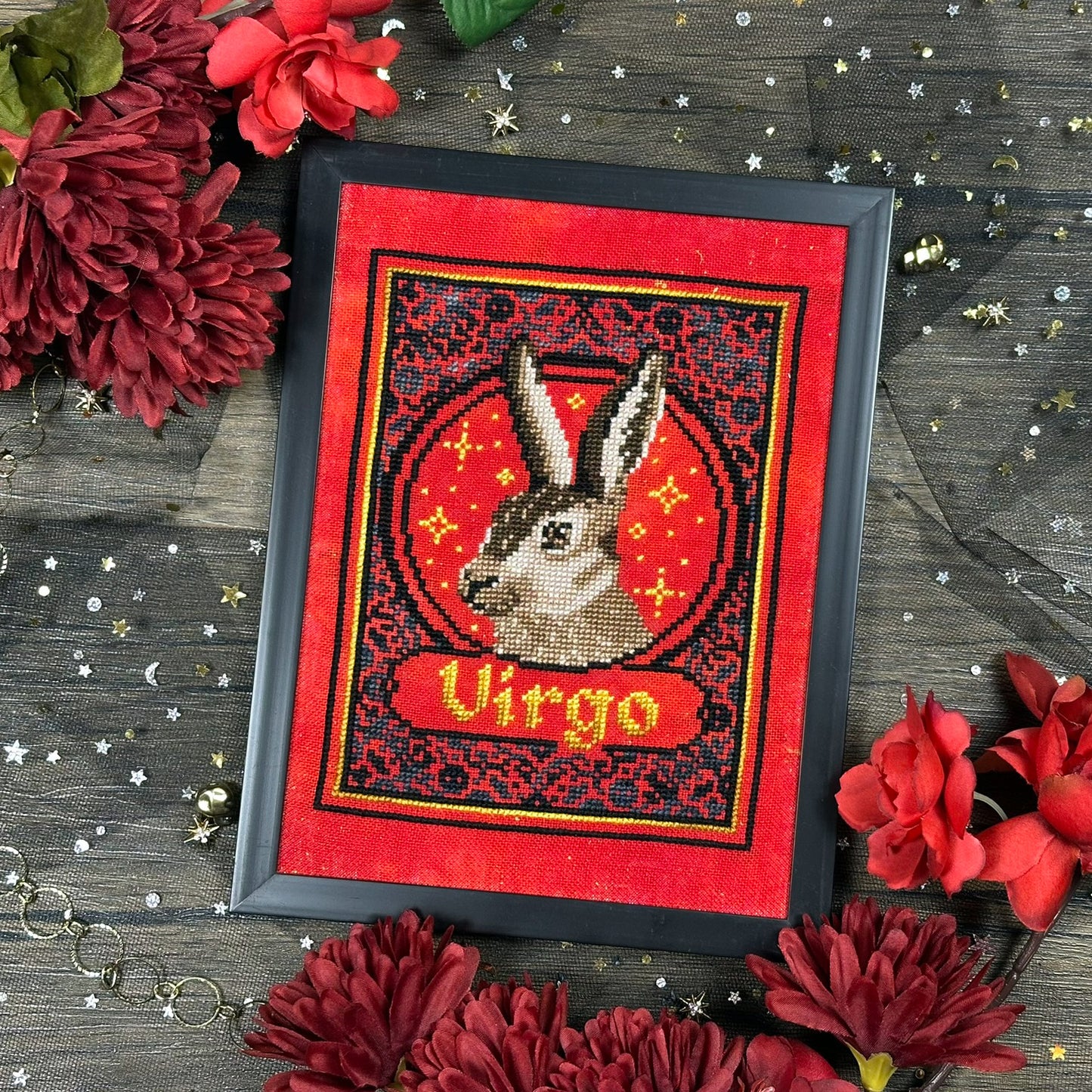 Zodiac Virgo Paper Printed Pattern