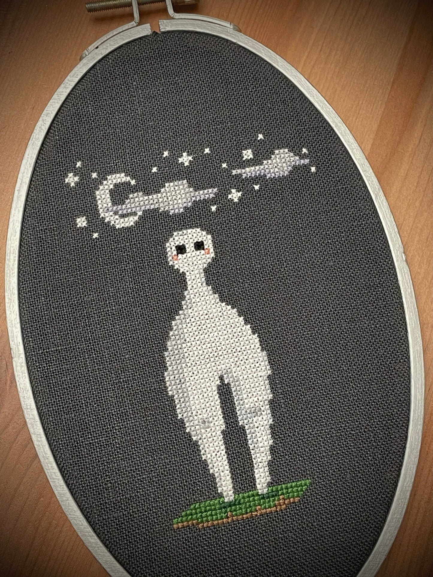 Nightcrawler at Night - PDF Cross Stitch Pattern