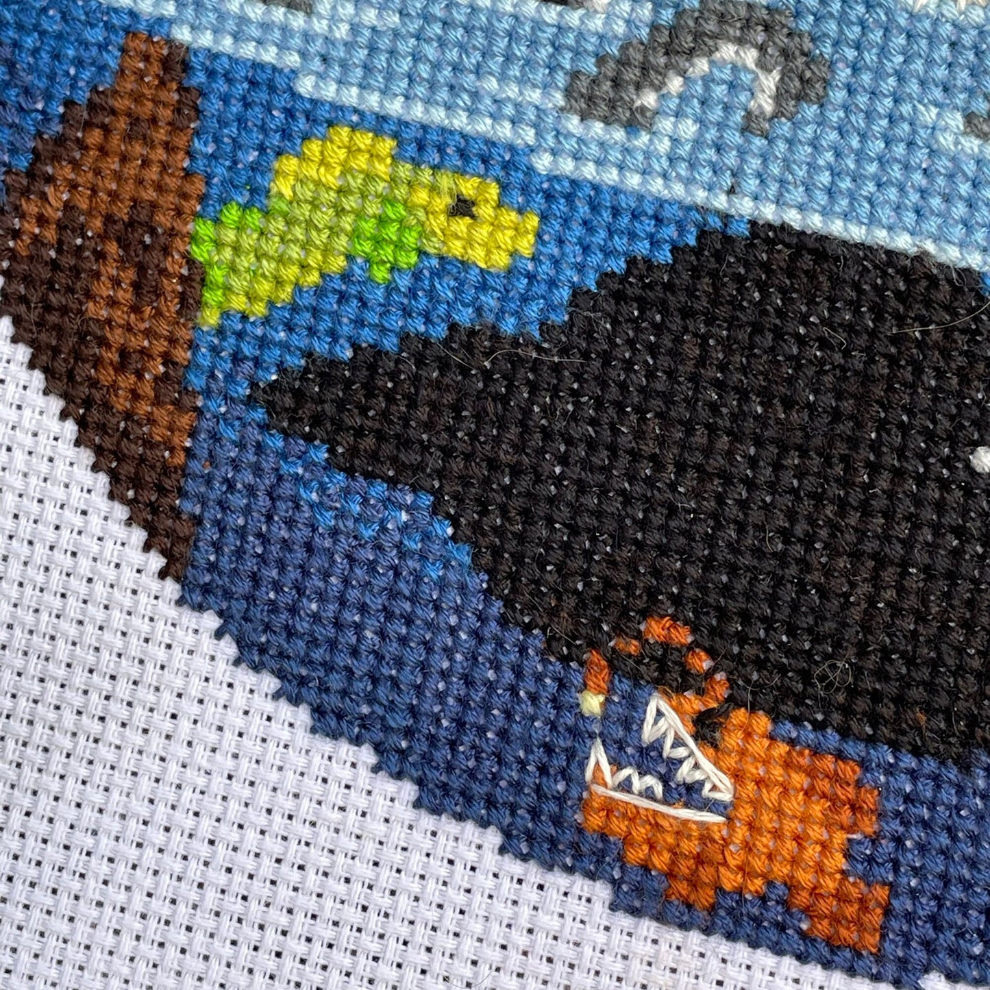 The Ocean is Monster Soup - PDF Cross Stitch Pattern
