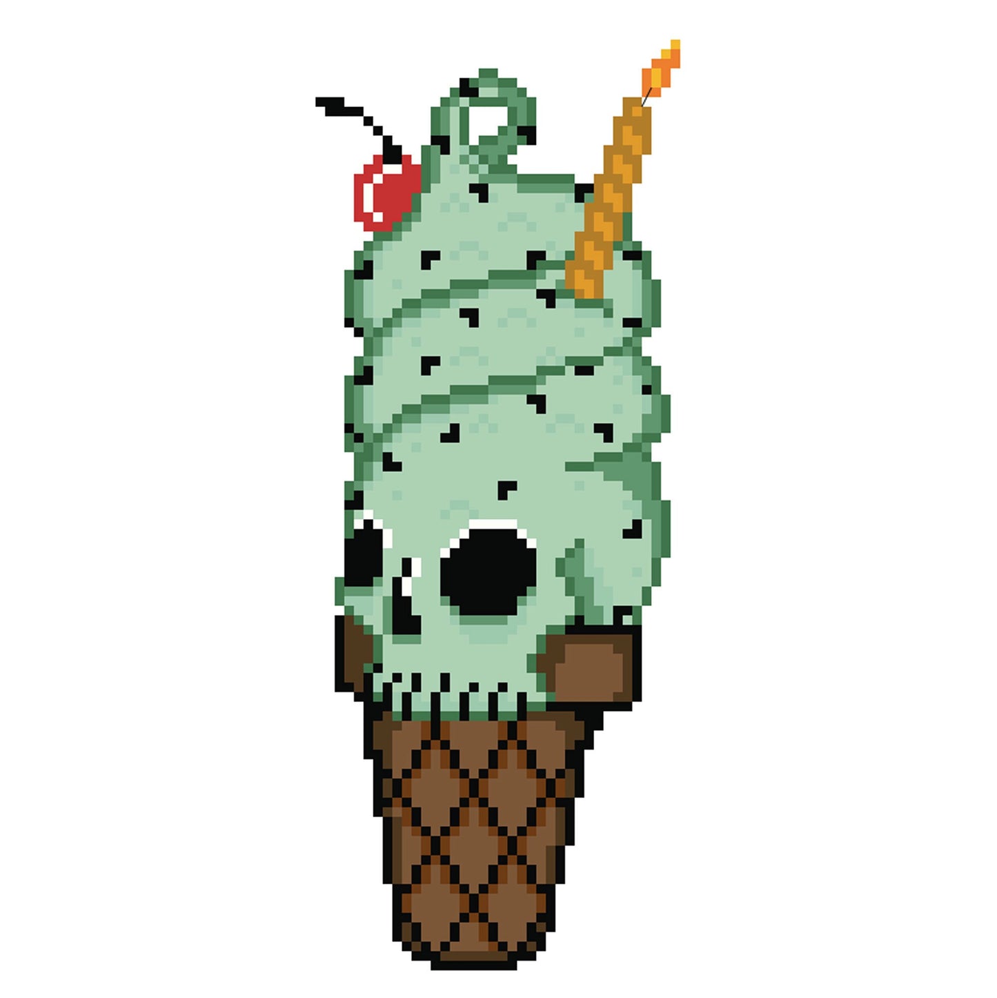 Skullebration - PDF Cross Stitch Pattern