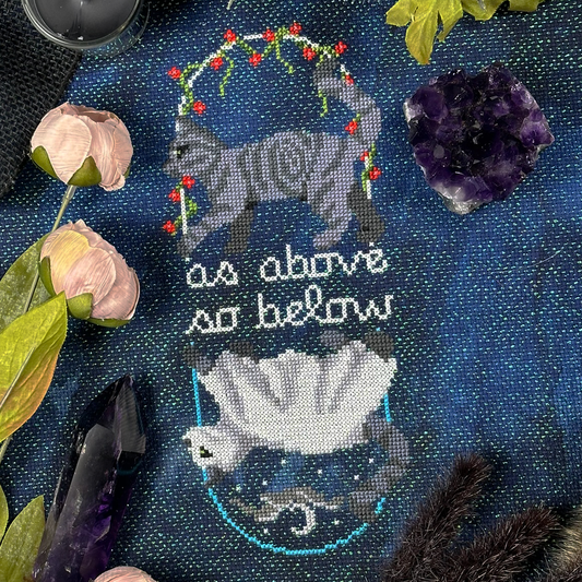 As Above So Below - PDF Cross Stitch Pattern