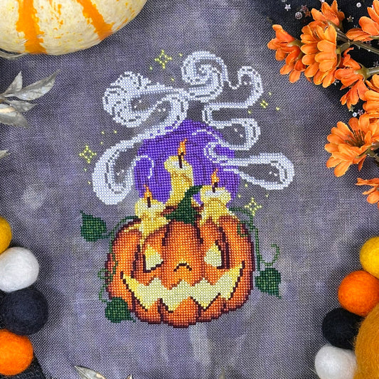 Summoning Halloween - PDF Cross Stitch Pattern