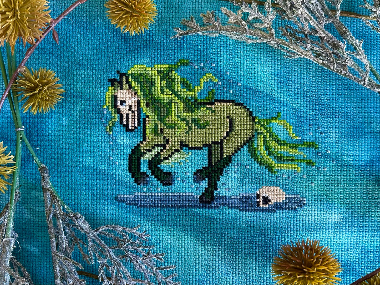 Kelpie Horse - PDF Cross Stitch Pattern