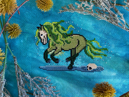 Kelpie Horse - PDF Cross Stitch Pattern