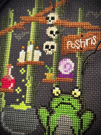 Frogs Apothecary - PDF Cross Stitch Pattern
