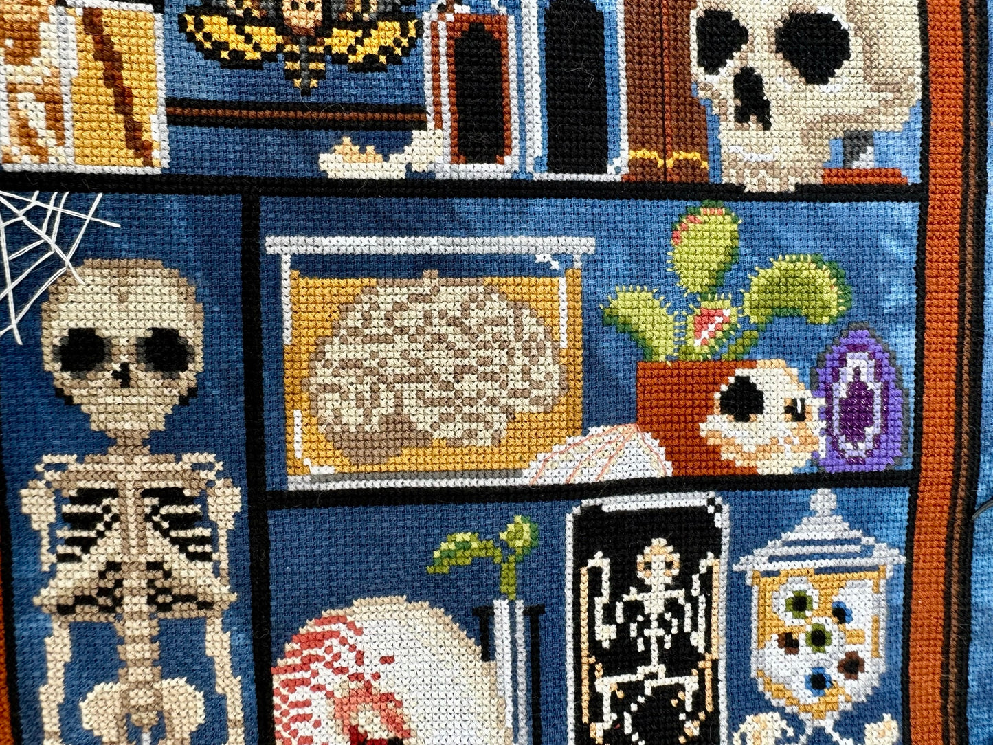Morbid Curiosities SAL Cabinet of Curiosities Stitch-A-Long