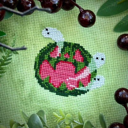 Jack-O-Melon - PDF Cross Stitch Pattern