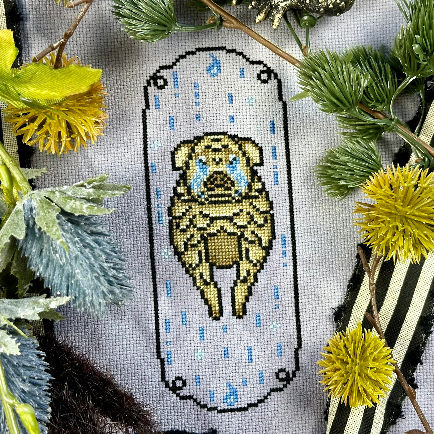 Squonk Cryptid Culture - PDF Cross Stitch Pattern