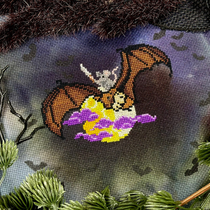 Lets Go Nightrider - PDF Cross Stitch Pattern – TheStitchCrypt
