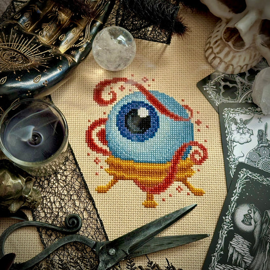 Fates Eye - PDF Cross Stitch Pattern