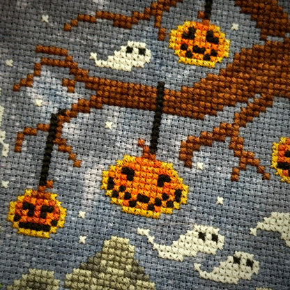 Pumpkin Night - PDF Cross Stitch Pattern