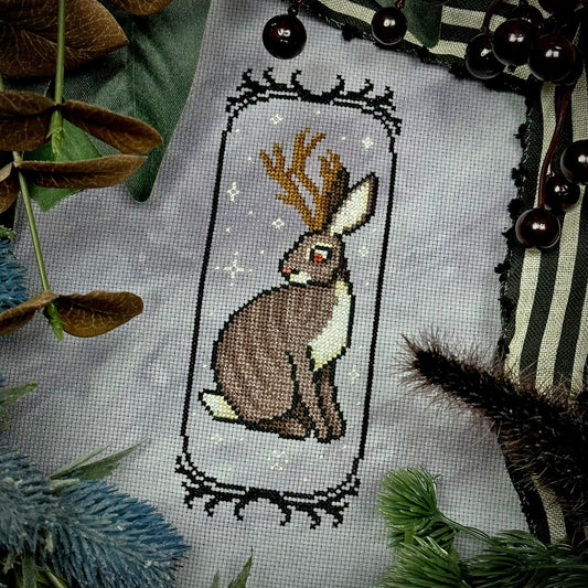 Jackalope Cryptid Culture - PDF Cross Stitch Pattern