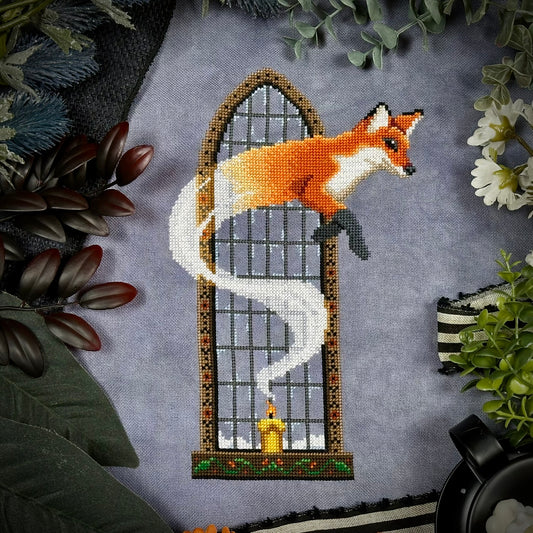 Candle Fox Paper Printed Pattern