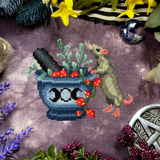 A Familiar Mouse - PDF Cross Stitch Pattern