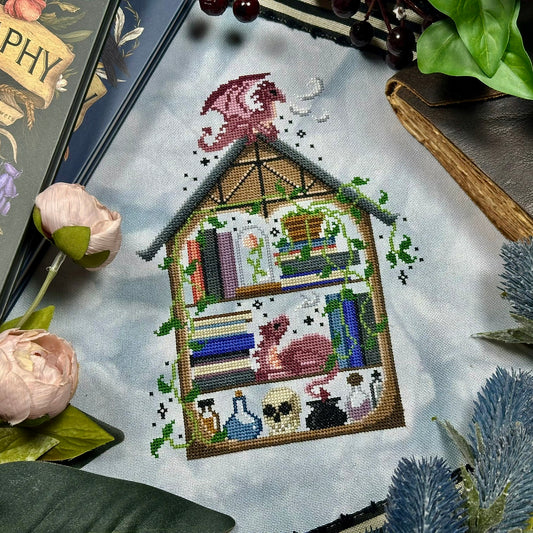House of Book Dragons Paper Printed Pattern