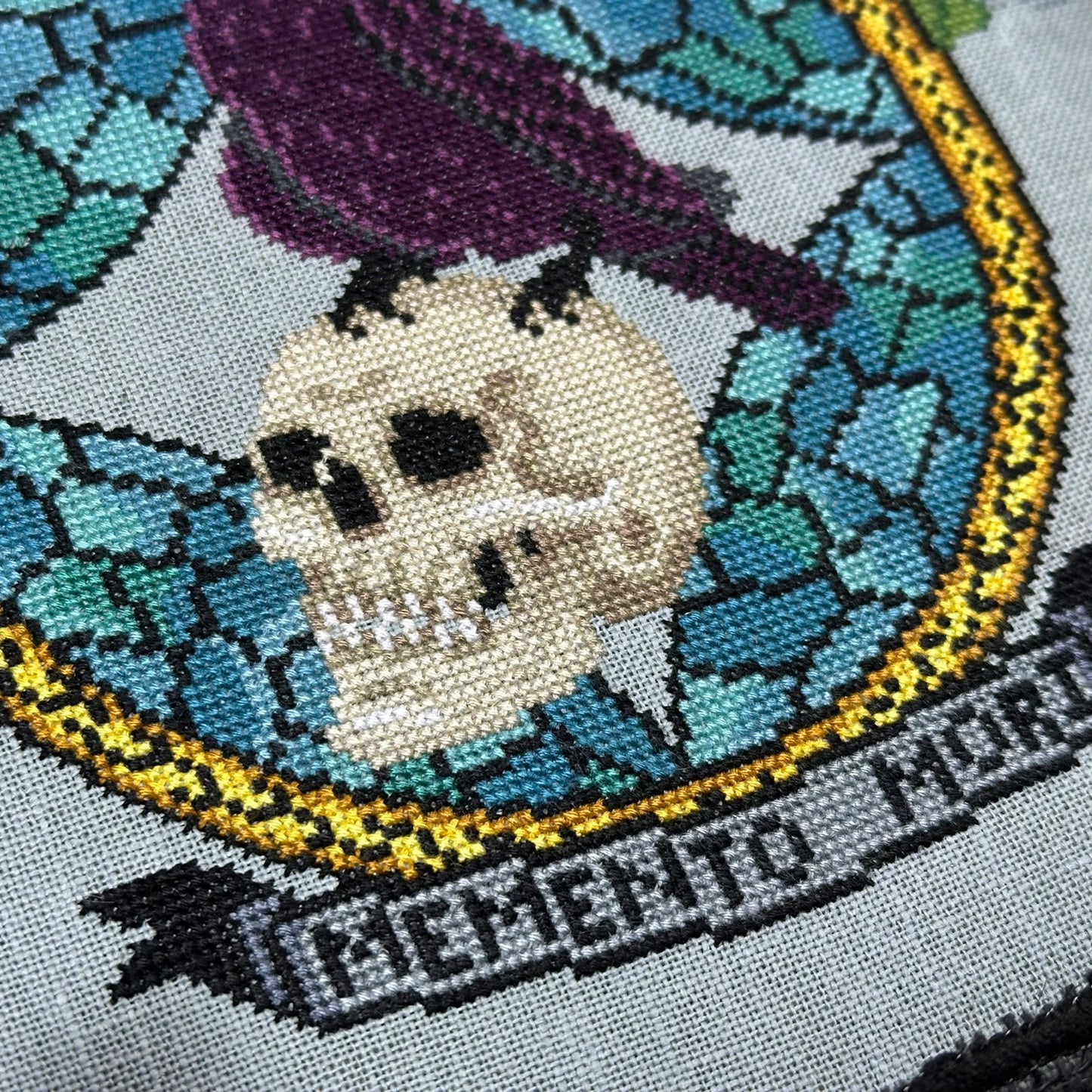 Memento Mori PDF Cross Stitch Pattern