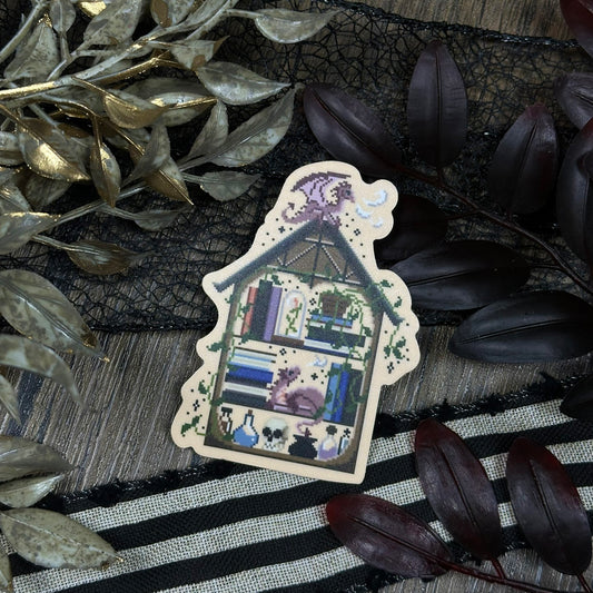 House of Book Dragons Sticker
