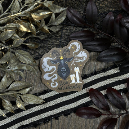 Live Deliciously Sticker