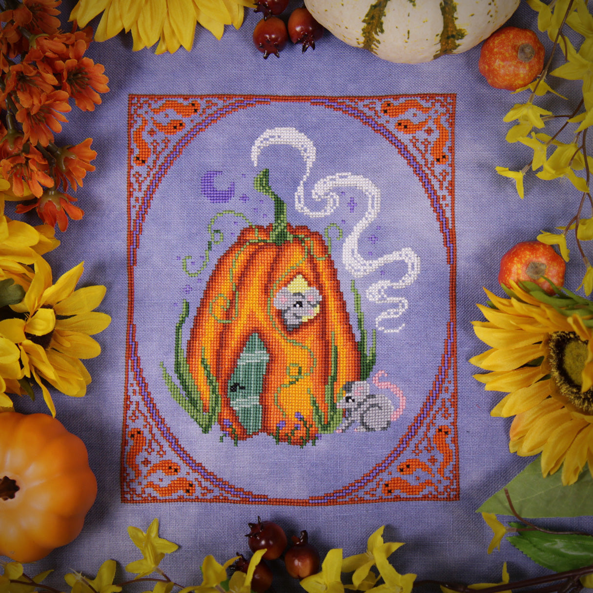 Mouse House - PDF Cross Stitch Pattern