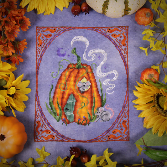 Mouse House - PDF Cross Stitch Pattern