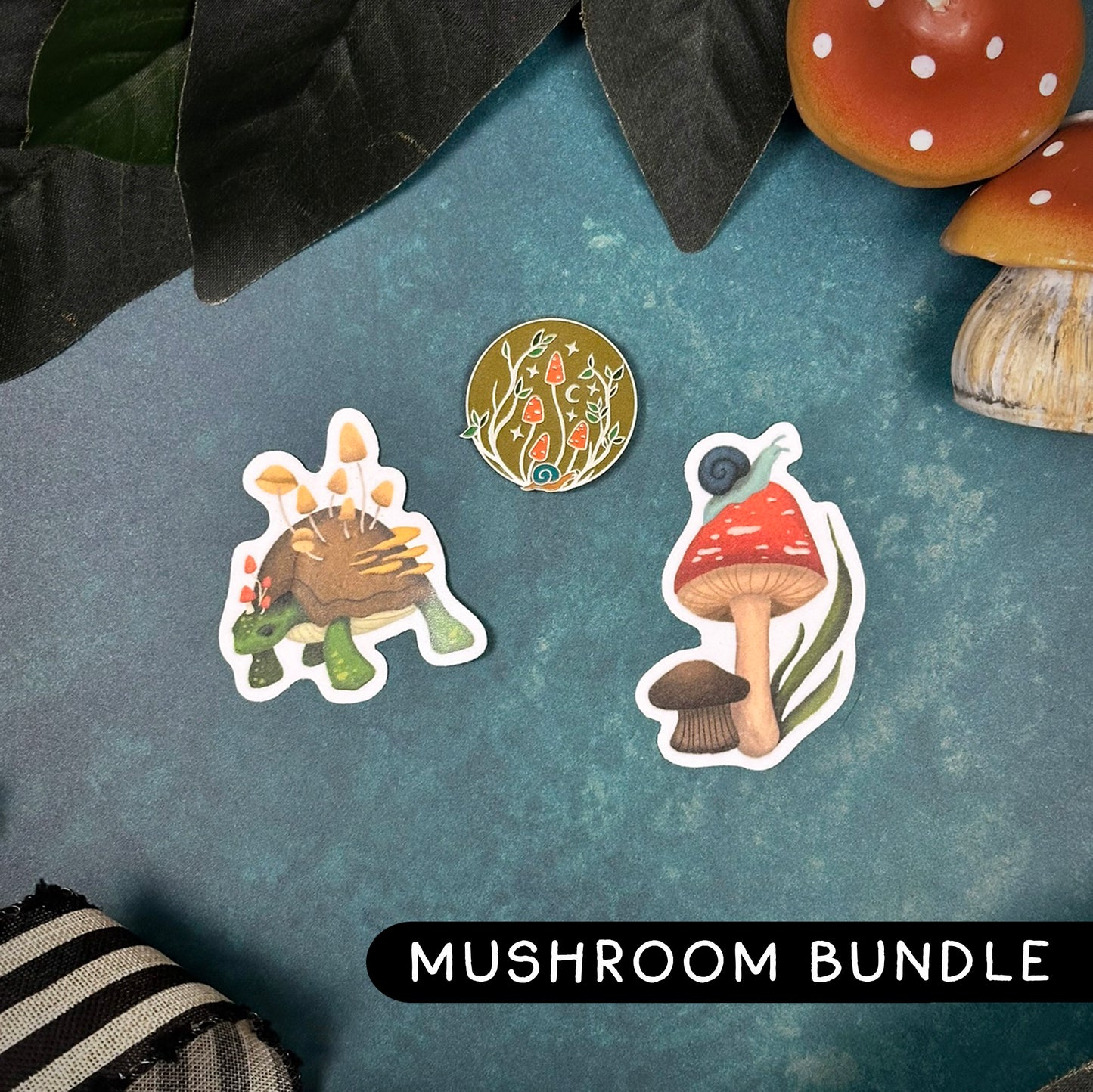 Snails Hollow SAL 🍄 Mushroom Bundle 🍄