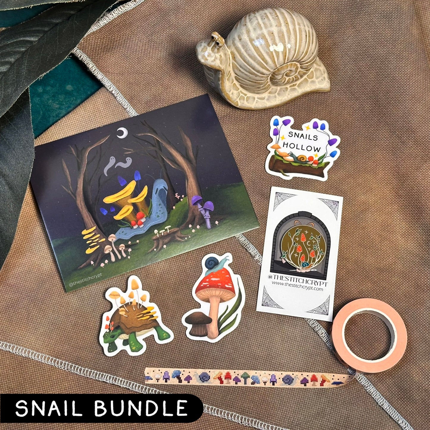 Snails Hollow SAL 🐌 Snail Bundle 🐌