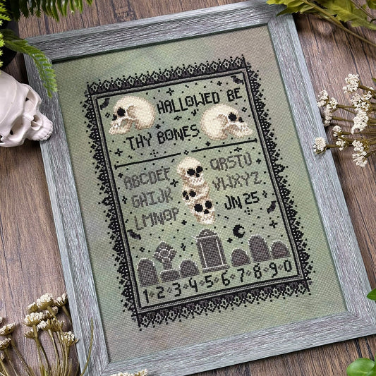 Hallowed Be Sampler Paper Printed Pattern