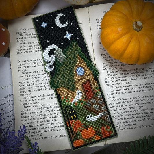 Cozy Reading Cottage Paper Printed Pattern