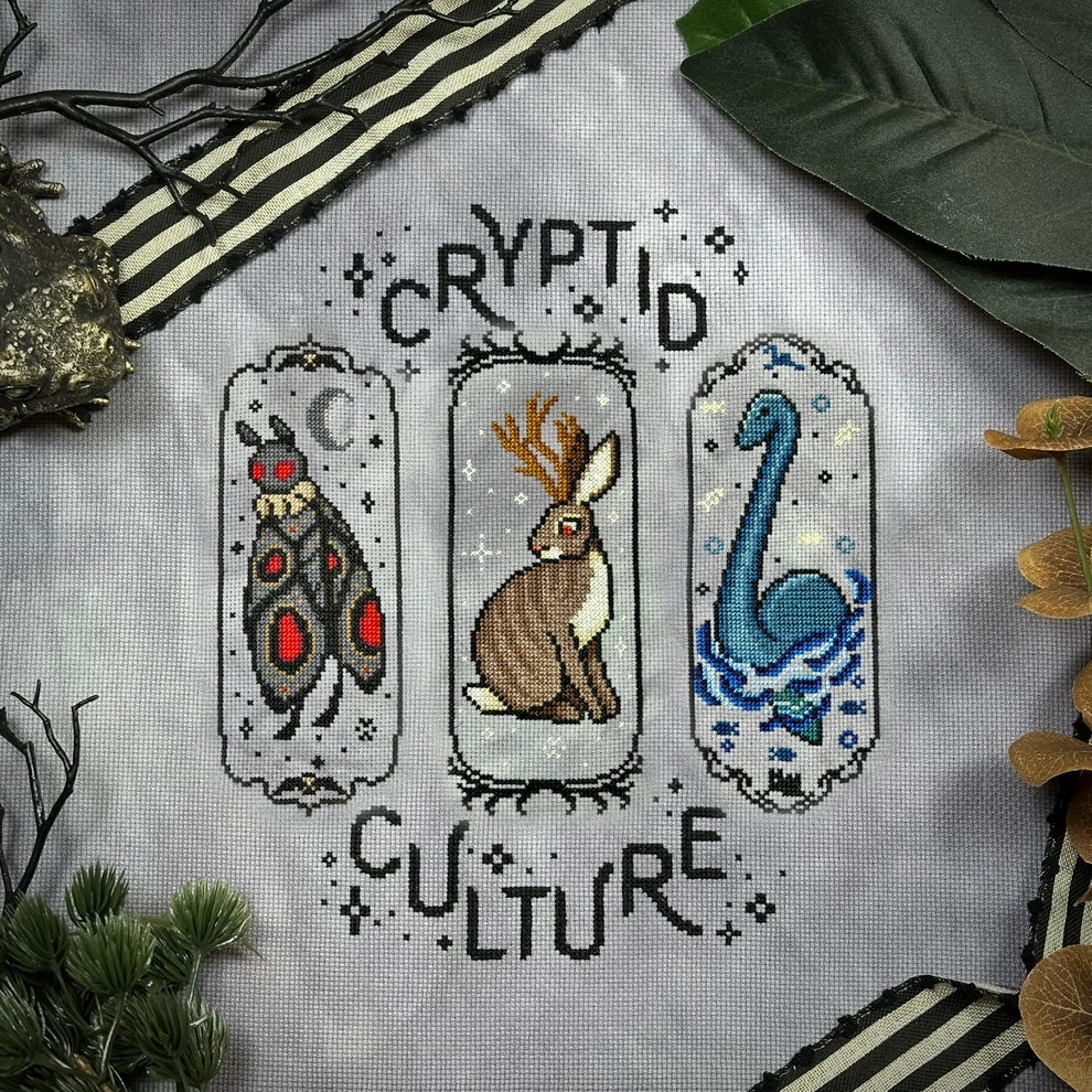 Crypt Patterned Cryptid Culture - PDF Cross Stitch Pattern – TheStitchCrypt