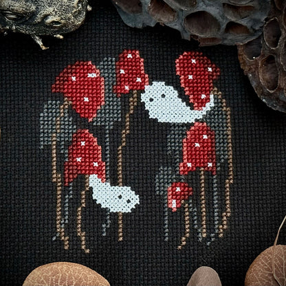 Fungi Trilogy BUNDLE - PDF Cross Stitch Pattern