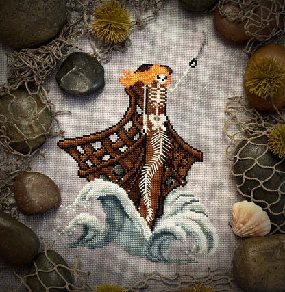 Defender of the Seas - PDF Cross Stitch Pattern
