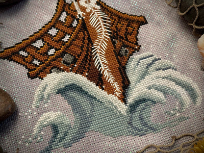 Defender of the Seas - PDF Cross Stitch Pattern