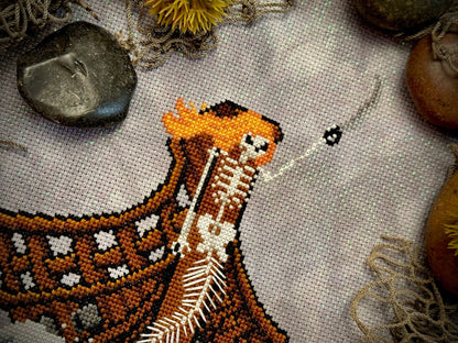 Defender of the Seas - PDF Cross Stitch Pattern
